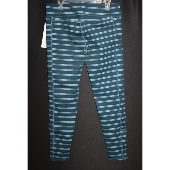 Carve Designs Women’s Platte Striped Blue Quality Leggings Size XL NEW - Picture 2 of 2